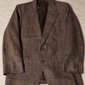 Adams Row Men's Brown Blazer